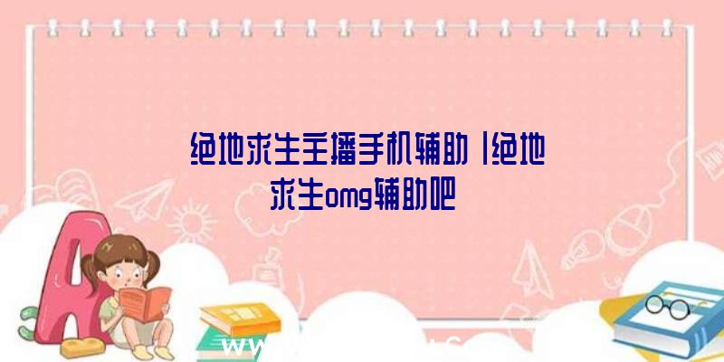 「绝地求生主播手机辅助」|绝地求生omg辅助吧